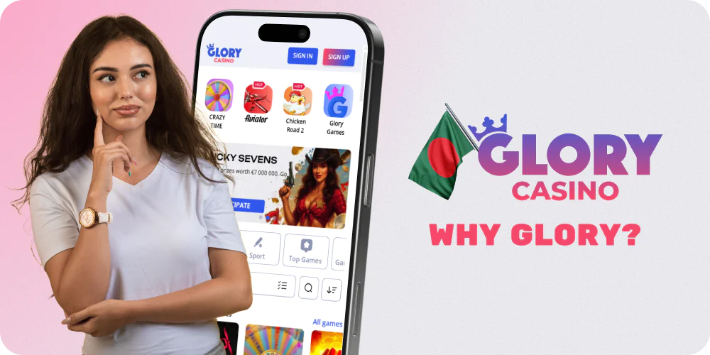 Advantages of Glory Casino